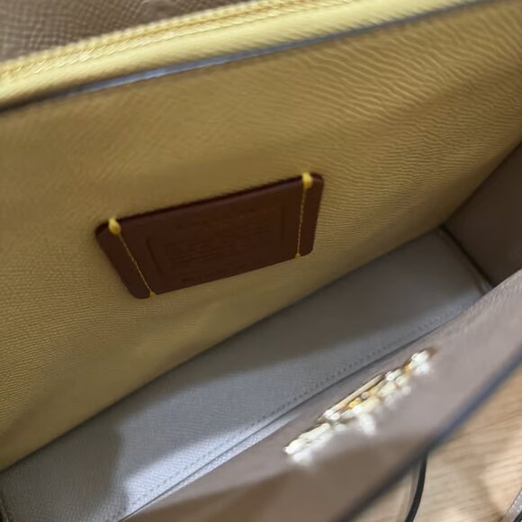 🌸❤️ Coach Mollie Tote Bag 25 With Floral Print - Picture 8 of 10